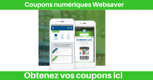 coupons numeriques websaver