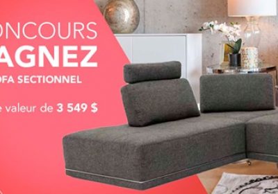 sofa sectionnel germain lariviere concours
