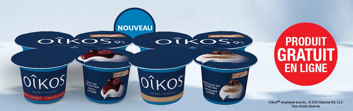 oikos produit gratuit