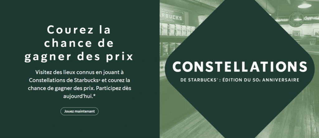 starbucks concours 50 ans