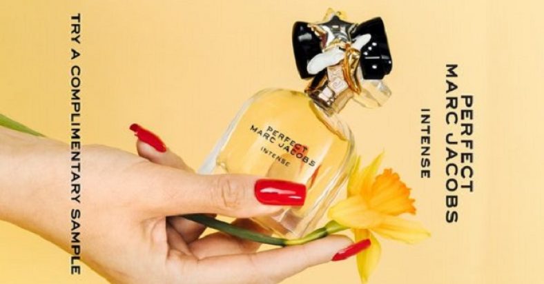 marc jacobs echantillons gratuits parfum perfect intense