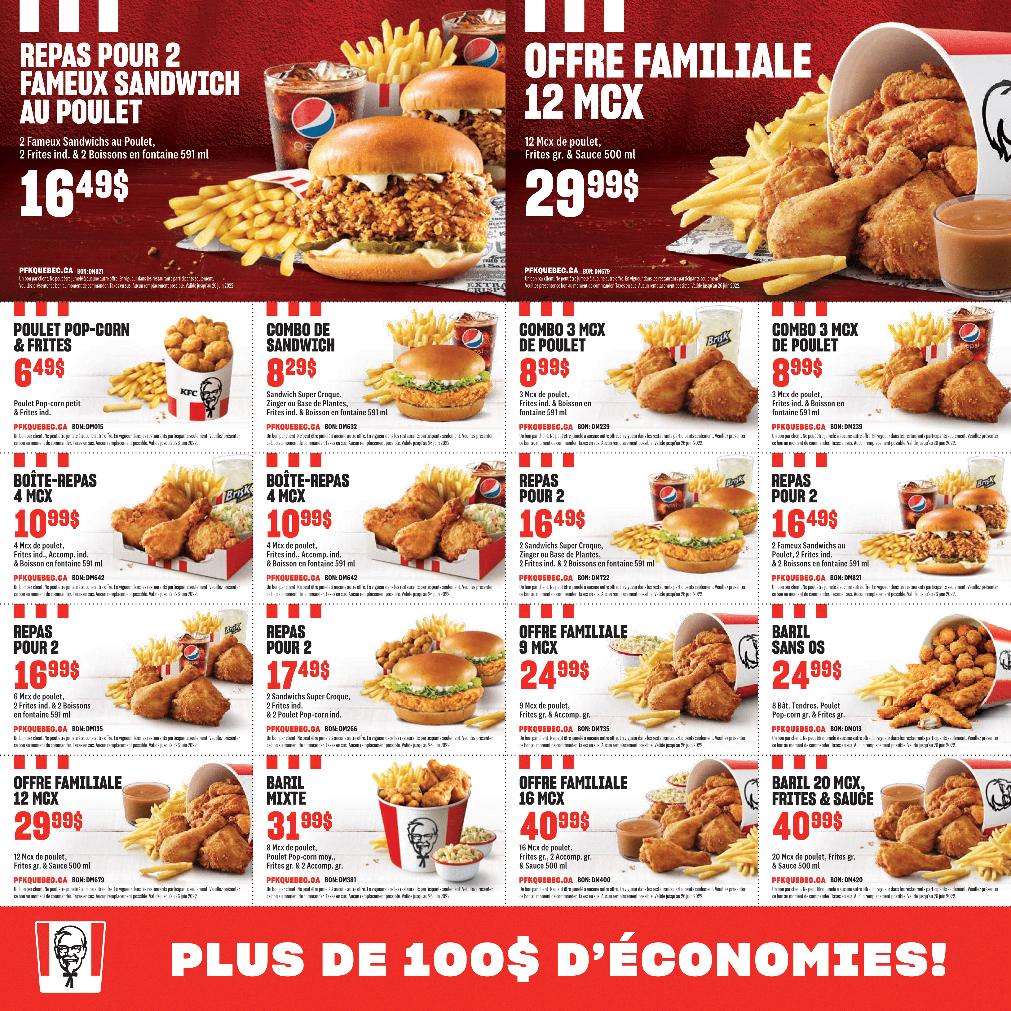 Quebec Coupons 1 2