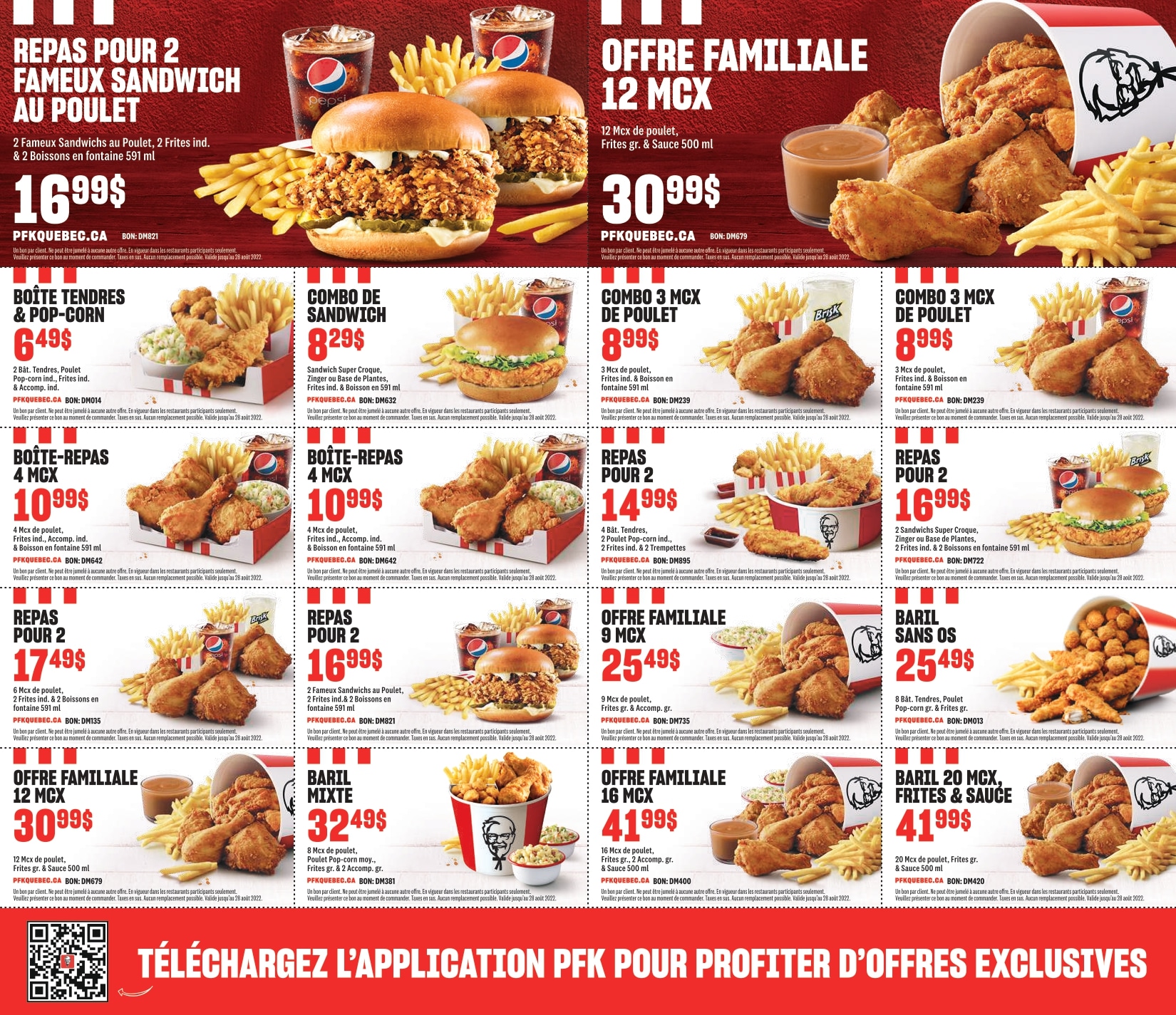 PFK Quebec Coupons page 0002