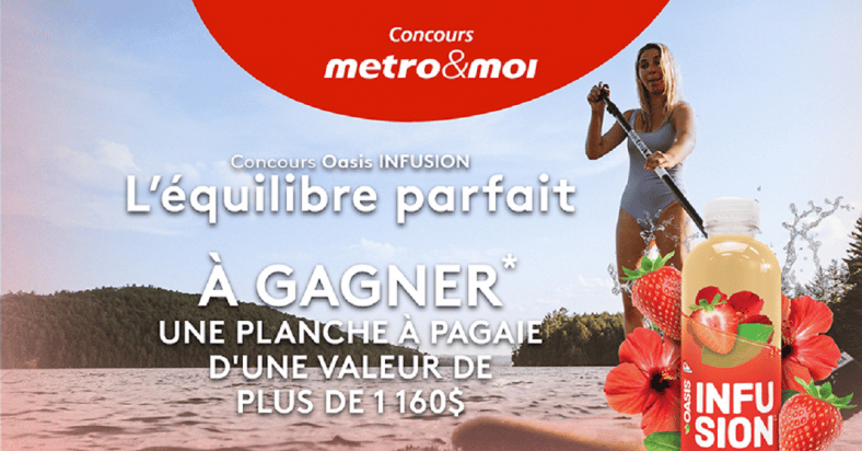 concours metro pagaie