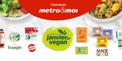 concours metro janvier vegan